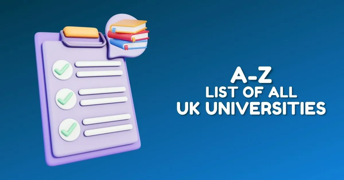 A-Z List of All UK Universities