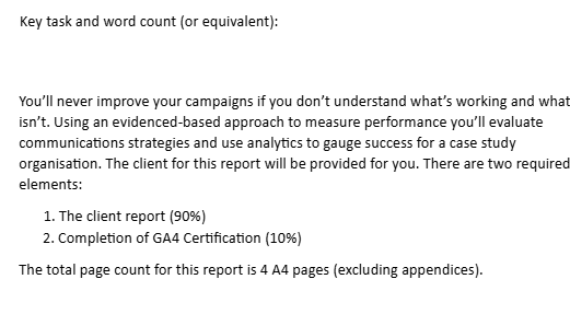 5X7V0031: Digital Measurement & Evaluation Report