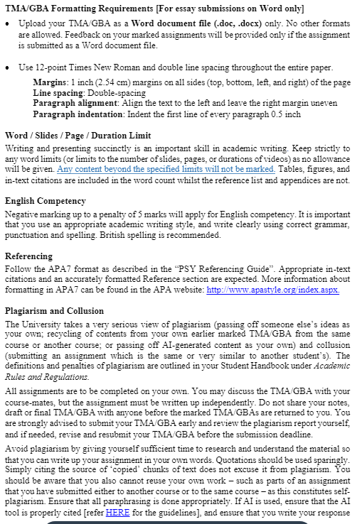 PSY475 Health and Wellness Coaching Tutor-Marked Assignment 02 