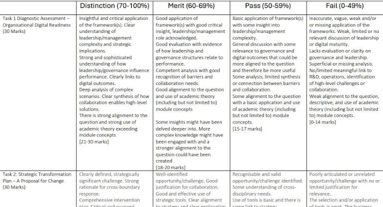 D7115 Technical and Digital Leadership Assignment