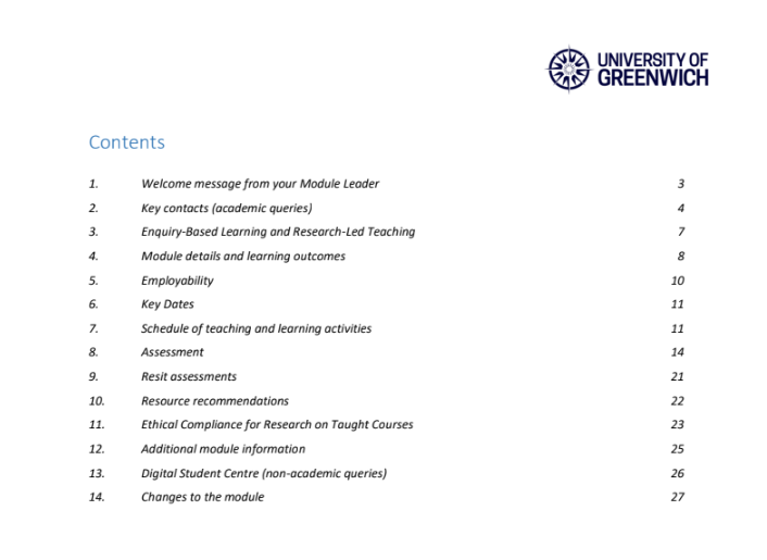 BUSI1710 International Business Project Module Handbook 