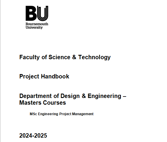 Faculty of Science & Technology Project Assignment