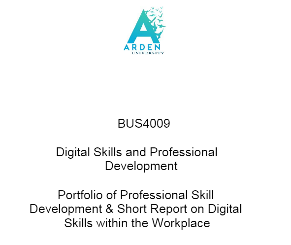 BUS4009  Digital Skills and Professional Development Assignment 2025
