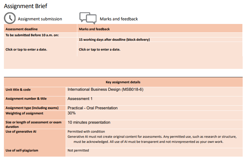Assessment 1 MSB018-6 Int Bus 25-26