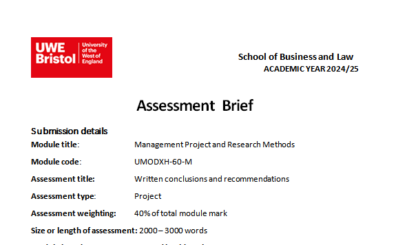 UMODXH-60-M Written conclusions and recommendations  