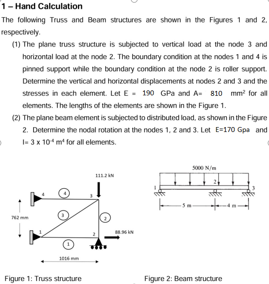 BEA-7-494 Finite Element and Stress Analysis CW2