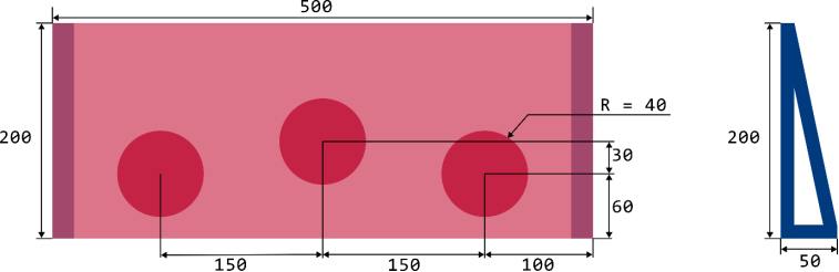 ENG2125 Figure 2. Dimensioned view of the panel ENG2125 – Design Skills Assignment