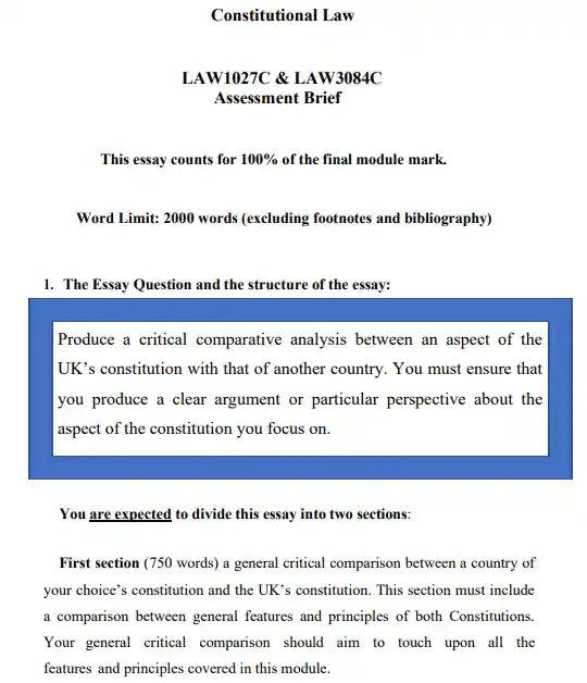 LAW1027C LAW3084C Constitutional Law Assessment Brief.webp LAW1027C LAW3084C Constitutional Law Assessment Brief