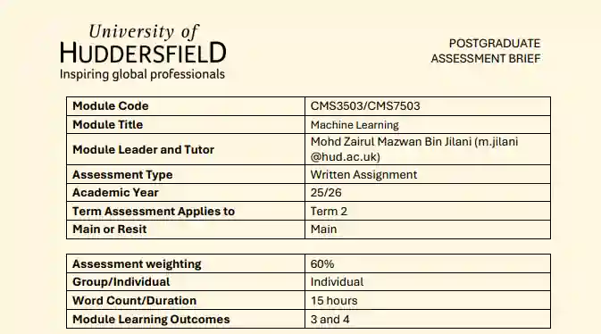 CMS3503\CMS7503 Machine Learning.webp CMS3503\CMS7503 Machine Learning