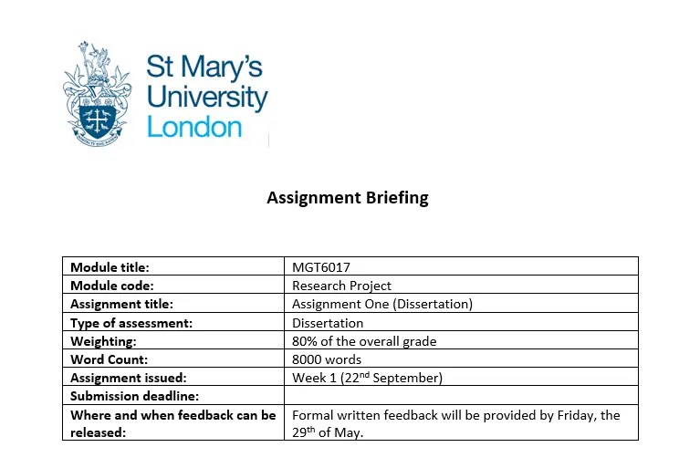 MGT6017 Research Project.webp MGT6017 Research Project Assignment One Dissertation
