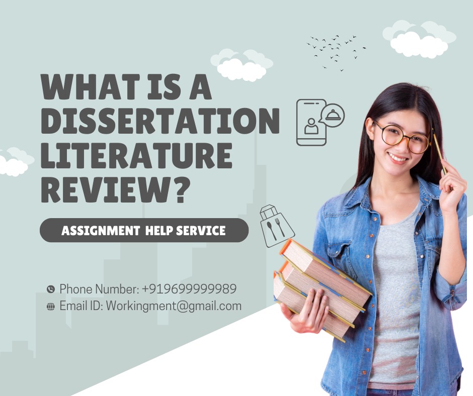 What is a dissertation literature review