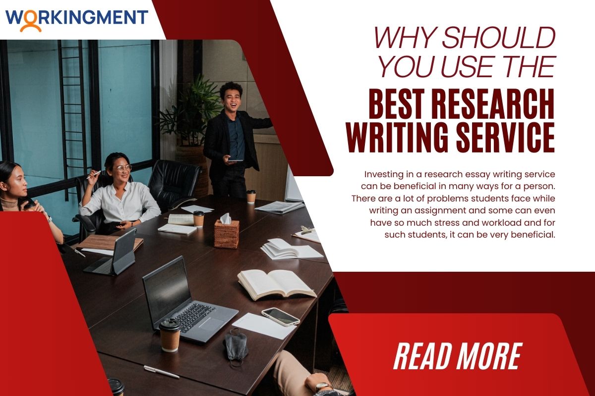 Why Should You Use The Best Research Writing Service