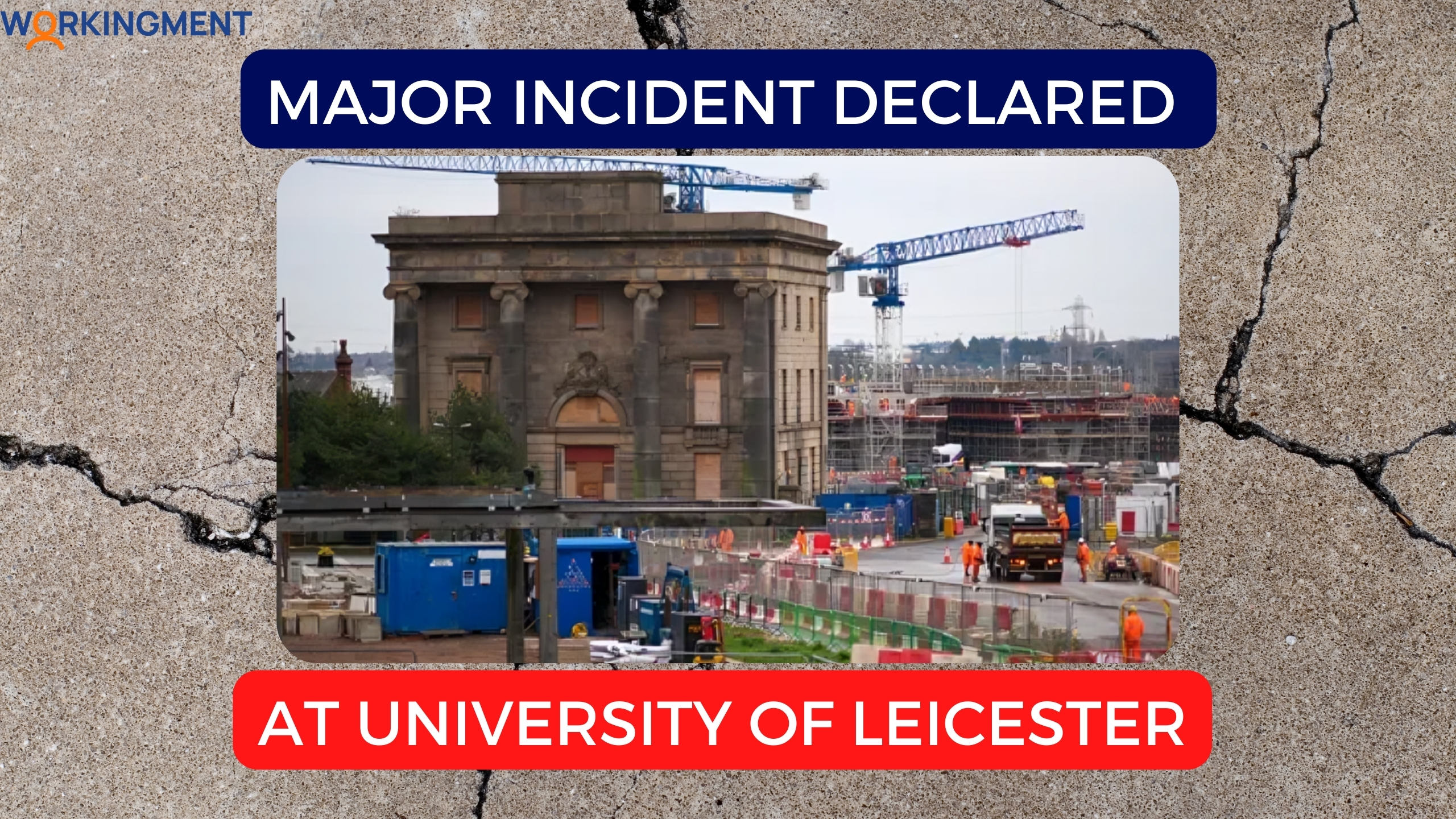 Major incident declared at University of Leicester