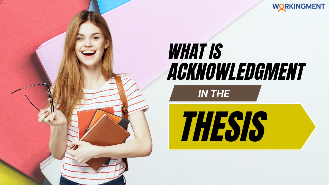 What is Acknowledgment in the Thesis