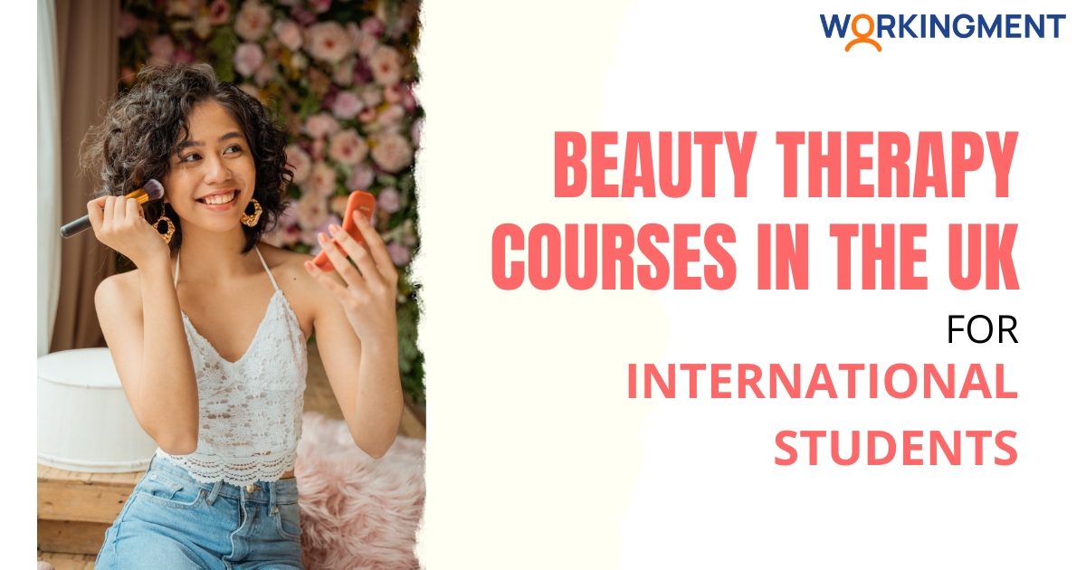 beauty therapy course uk for international students