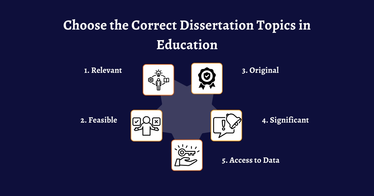 How to Choose the Correct Dissertation Topics in Education to Research