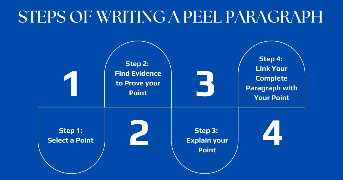 Steps of Writing a PEEL Paragraph