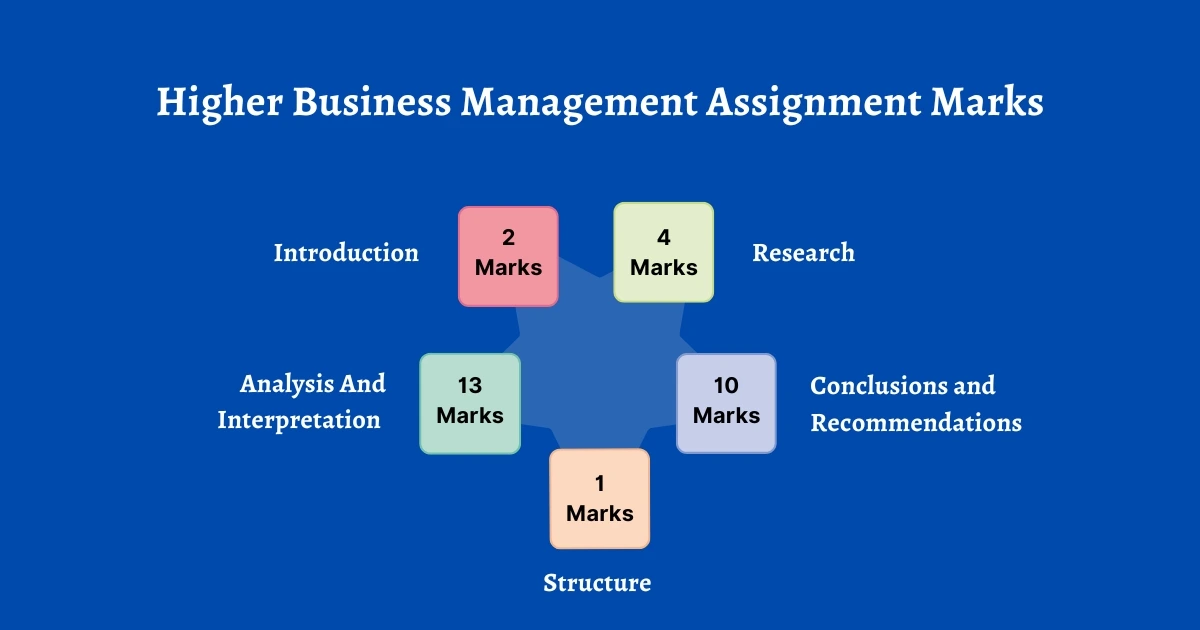 Higher Business Management Assignment Marks