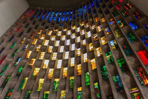 7006AAD Baptistery Window by John Piper & Swedish Windows by Einar Forseth.