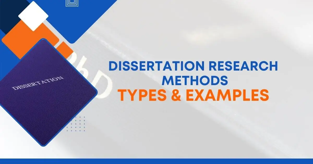 Research Methods For Dissertation - Examples