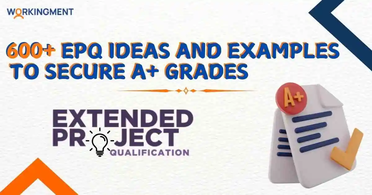 600+EPQ Ideas and Examples