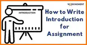 how to write an introduction for assignment