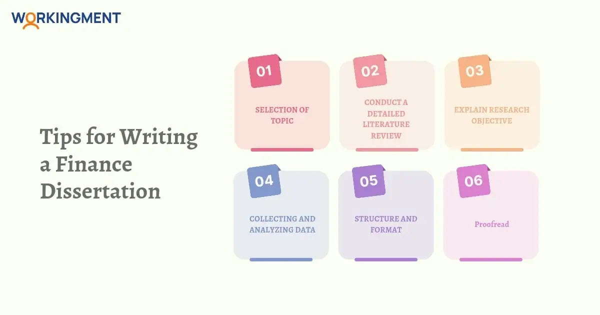 Tips for Writing a Finance Dissertation Tips for Writing a Finance Dissertation