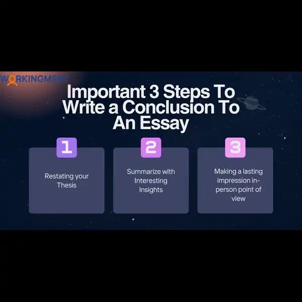 importent 3 steps to write a conclusion to an essay importent 3 steps to write a conclusion to an essay