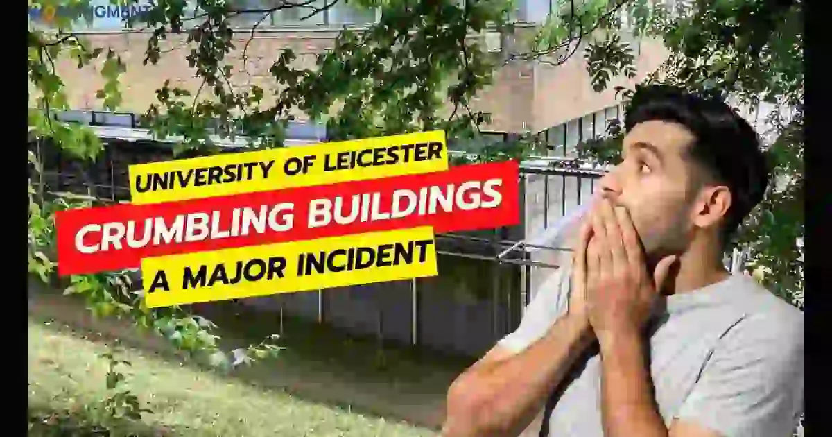 University of Leicester Crumbling Buildings
