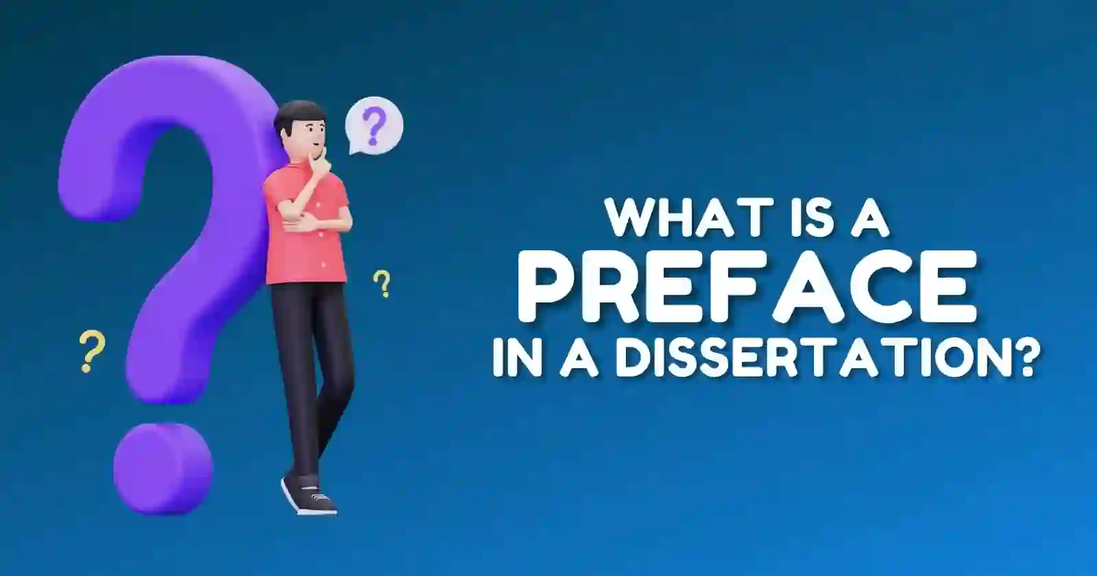 What Is A Preface In A Dissertation