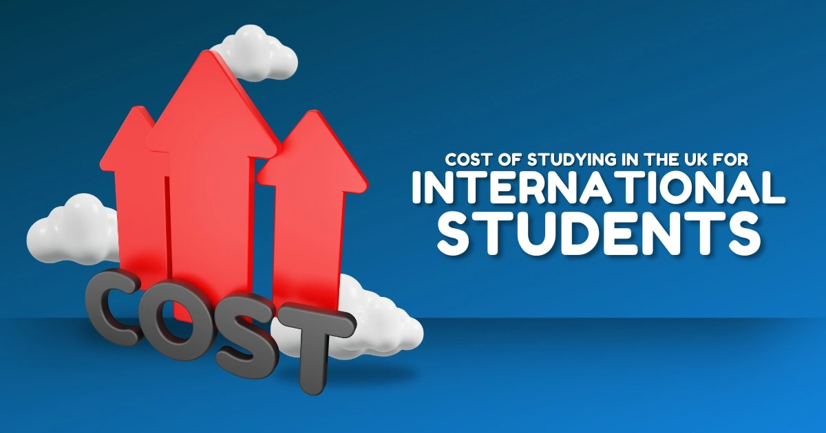 Cost of studying in UK for international students