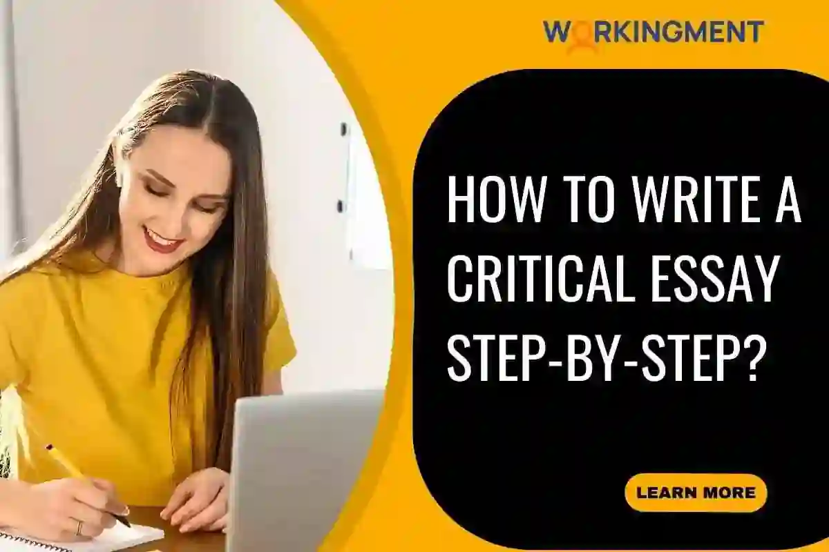 How to Write a Critical Essay How to Write a Critical Essay