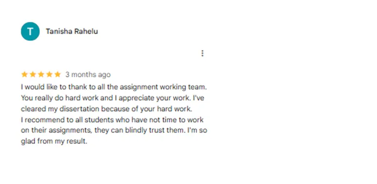 Student Reviews on Google My Business