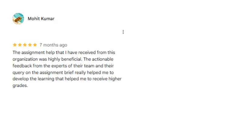 Student Reviews on Google My Business