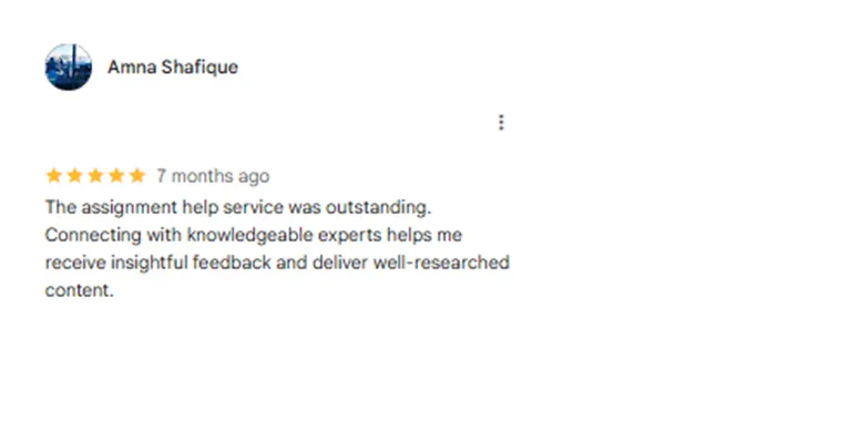 Student Reviews on Google My Business