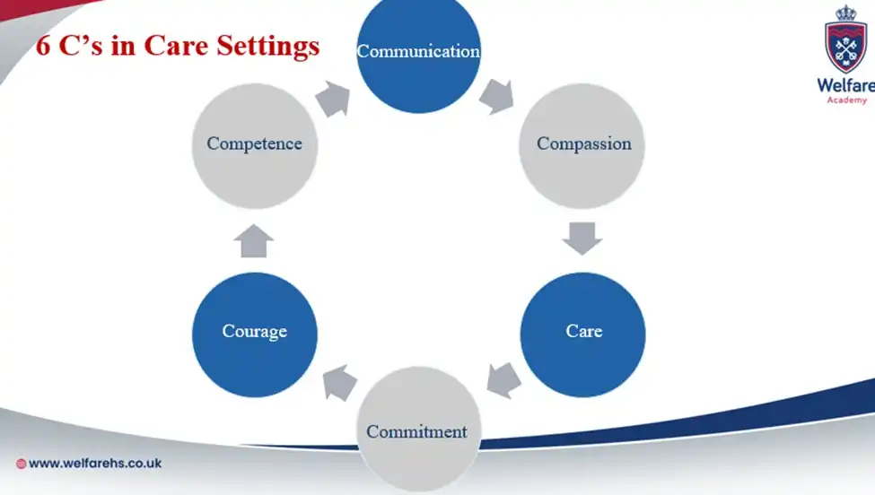 6 C&rsquo;s in Care Settings